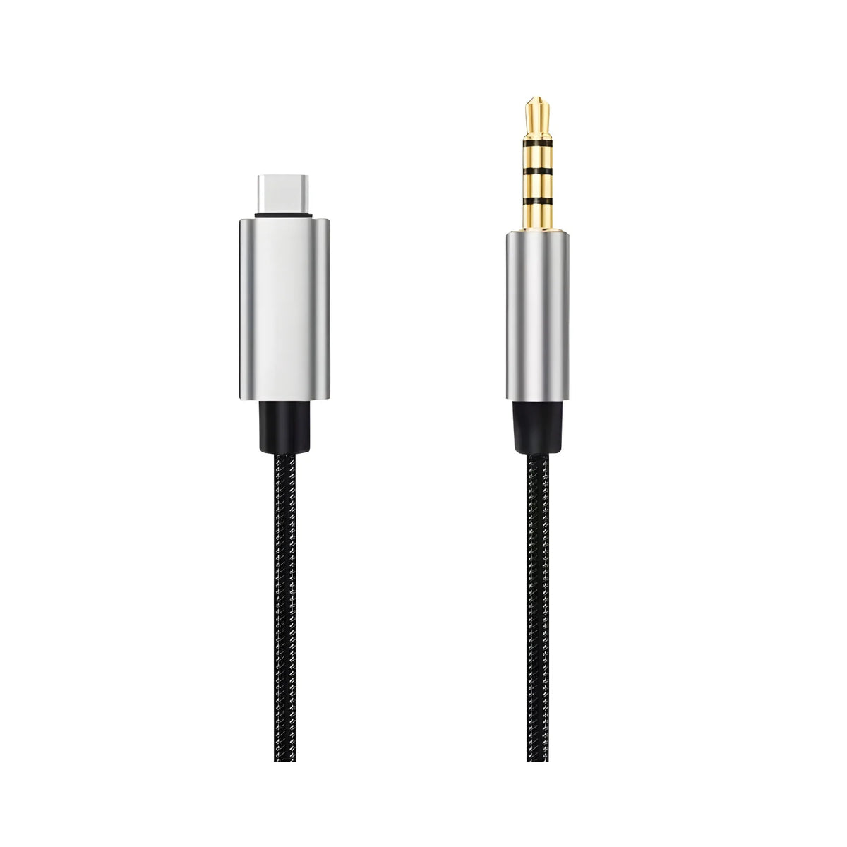 USB-C to 3.5mm AUX Cable Adapter for Car, Speakers & Headphones Audio Cable Adapter Nixie Four sections 3.5 1m