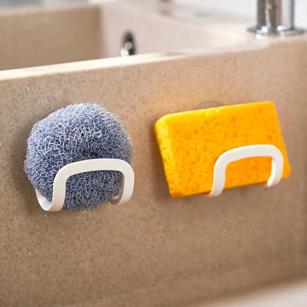 Suction Cup Sink Sponge Holder & Drain Rack – Kitchen Bathroom Sink Sponge Holder Nixie