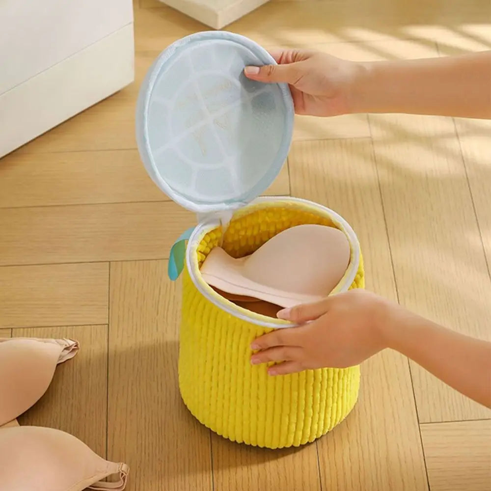 Cylindrical Bra Laundry Bag – Anti-Deformation Wash Protector