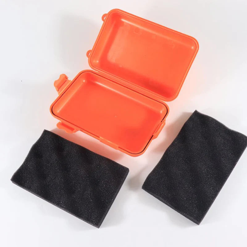 EDC Waterproof Survival Kit Box – Shockproof Portable Case Waterproof Storage Box Nixie