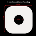 Vinyl Record Inner Sleeves 7/10/12 Inch Anti-Static Kraft Paper Vinyl Record Sleeves Nixie 7inch