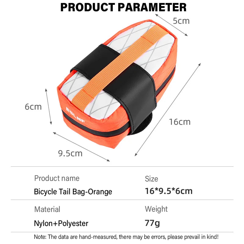 ESLNF Lightweight Cycling Saddle Bag – MTB & Road Bike Cycling Saddle Bag Nixie