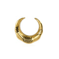 Stainless Steel U-Shape Ear Cuff Gauges | Helix & Cartilage Ear Cuff Gauges Nixie Gold 25mm
