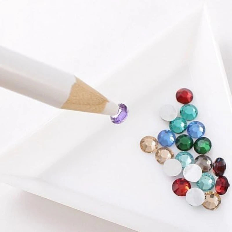 Precision Wax Tip Pen – Rhinestone & Gem Nail Art Applicator Nail Art Applicator Nixie
