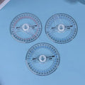 360° Circle Protractor Geometry Tool – 1, 3 or 5 Pack