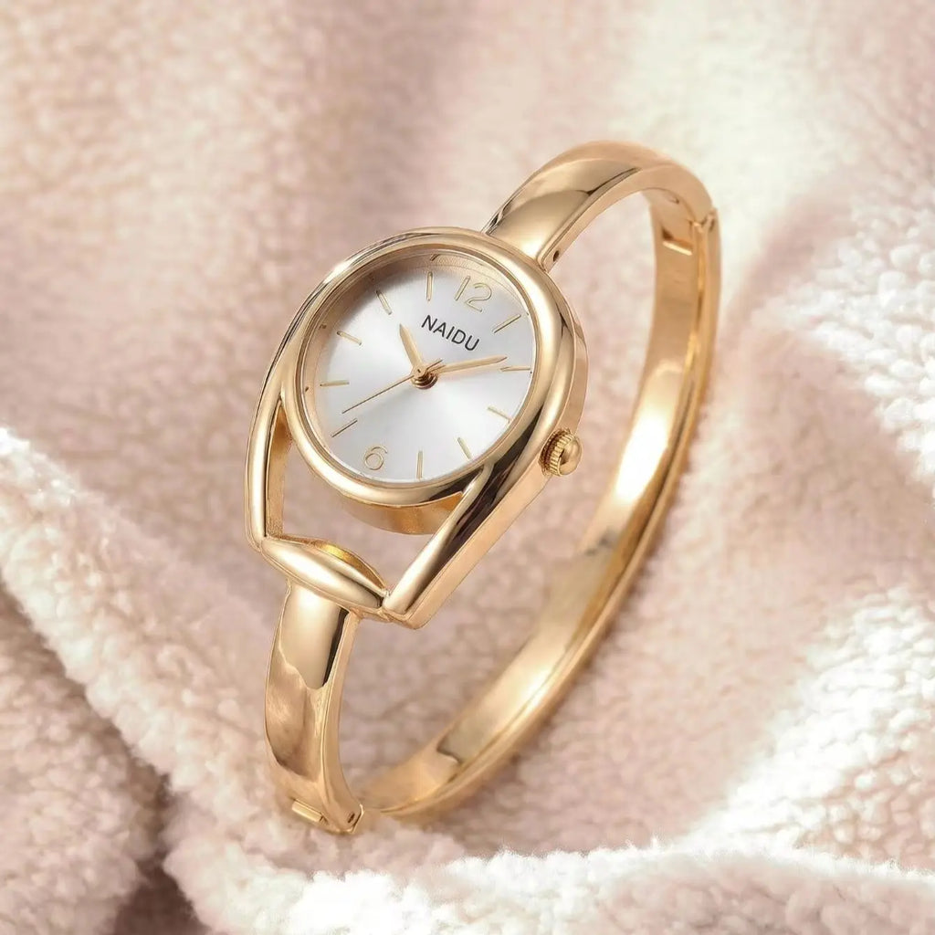 Minimalist Hollow-Out Bracelet Women's Quartz Watch | Nixie Women's Quartz Watch Nixie