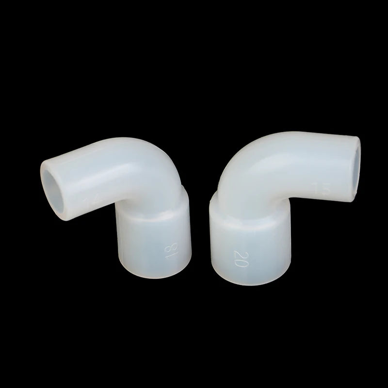 Silicone Elbow Pipe Connector for Garden & Aquarium Tubing Pipe Elbow Connector Nixie
