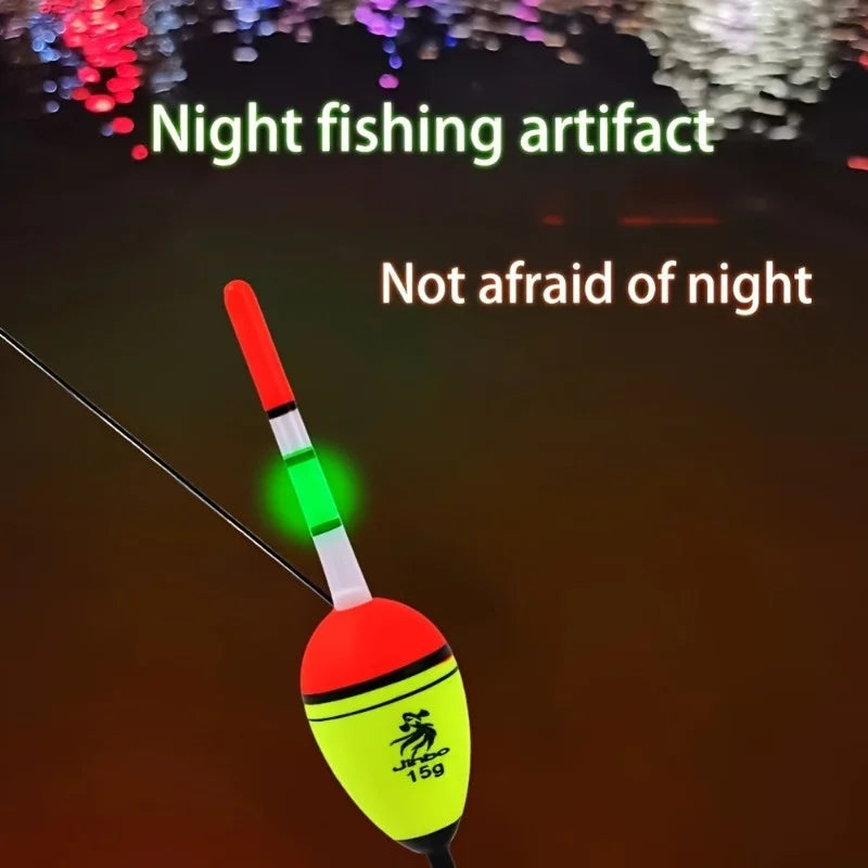 3PCS Nixie EVA Luminous Night Fishing Floats 10/15/20g Fishing Float Set Nixie