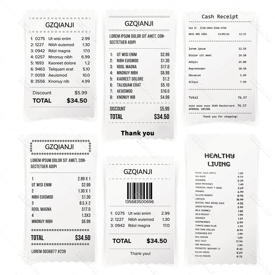 80mm Thermal Receipt Paper Rolls – POS & Desktop Printers Thermal Receipt Paper Nixie