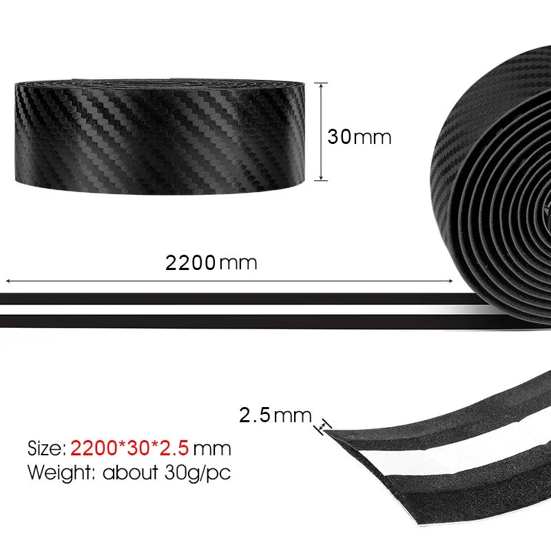 Carbon Fiber PU Road Bike Handlebar Tape – Anti-Slip Bar Wrap Bicycle Handlebar Tape Nixie