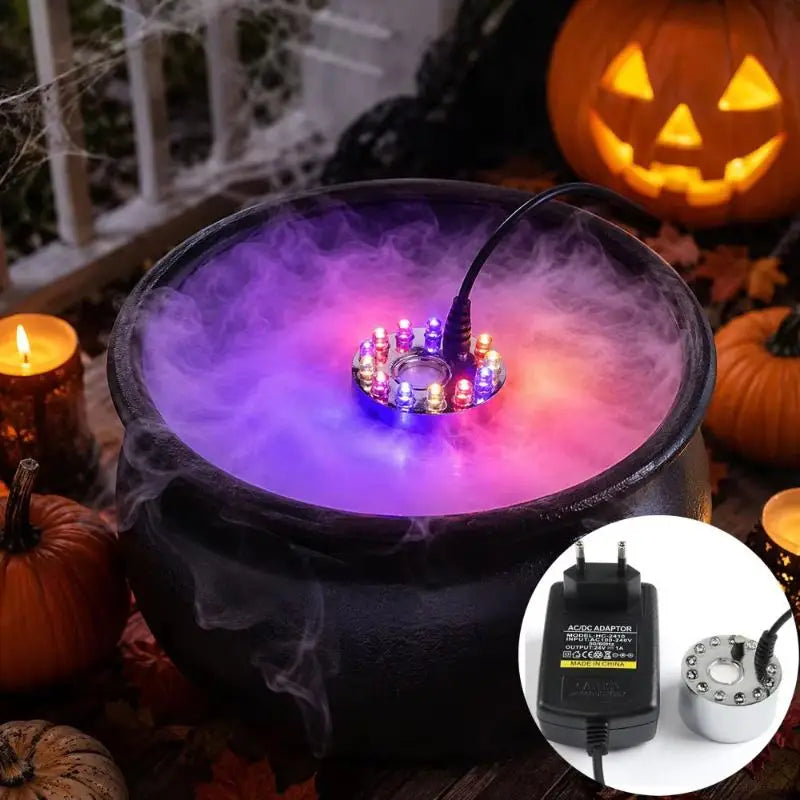 LED Ultrasonic Pond Fogger Mist Maker – Colorful Lights Ultrasonic Pond Fogger Nixie