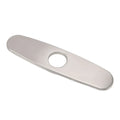 Oval Brushed 304 SS Sink Faucet Hole Cover Deck Plate Faucet Hole Cover Nixie WHITE