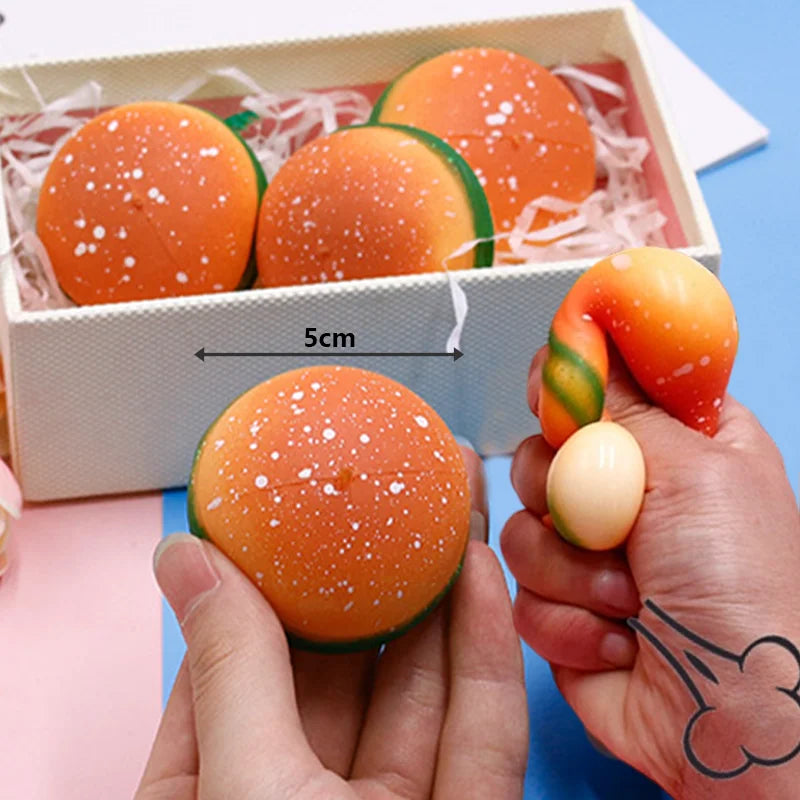 Burger Squishy Toy – Slow Rebound Soft Foam Fidget Squeeze Squishy Fidget Toy Nixie