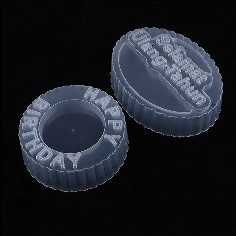 Happy Birthday Silicone Cake Mold – DIY Baking & Chocolate Mould Cake Baking Mold Nixie