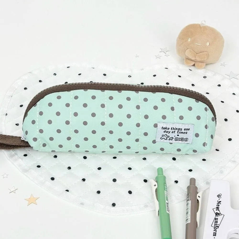 Ocean Print Pencil Case – Large Capacity Zipper Pen Pouch Pencil Case Nixie Green