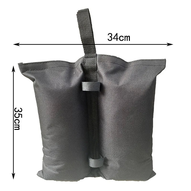 Windproof Canopy Sandbags | Dual Port, 34x35cm Heavy Duty Canopy Anchor Sandbag Nixie