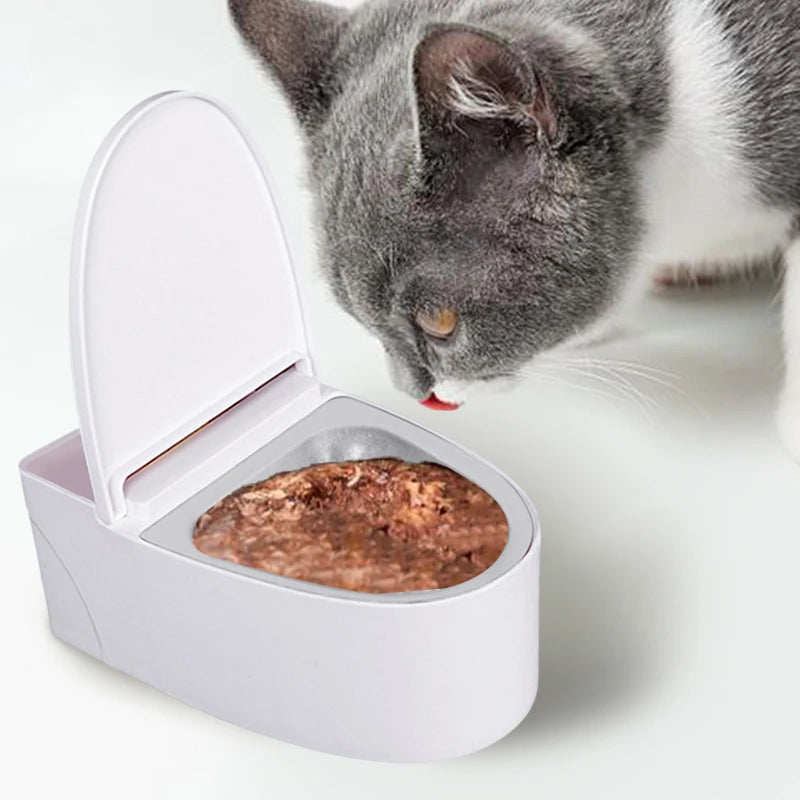 Funny Toilet Pet Water Bowl for Cats & Dogs – Stainless Steel Pet Water Bowl Nixie