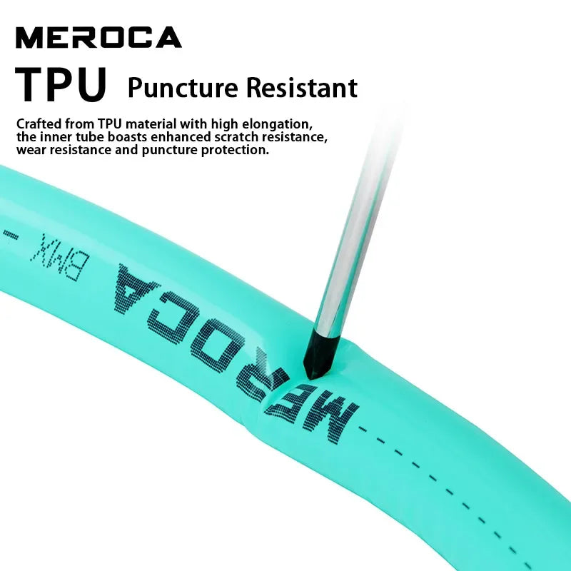 MEROCA TPU Inner Tube 16/20" Folding Bike 349/406/451 Presta Bicycle Inner Tube Nixie