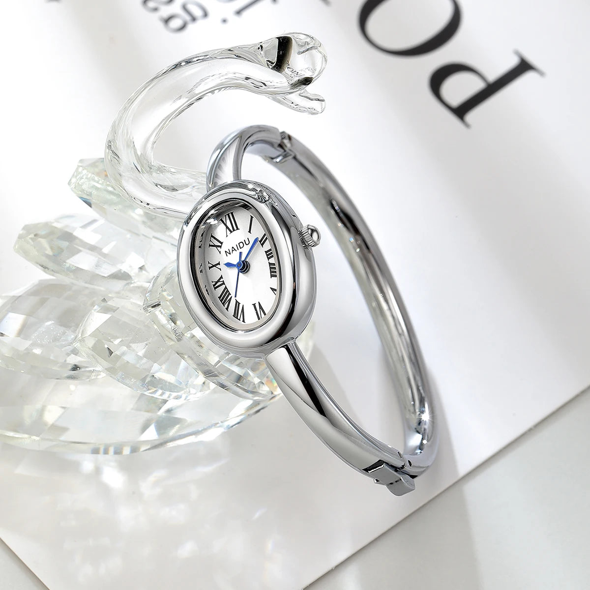 Women's Casual Roman Numeral Quartz Watch | Alloy Band
