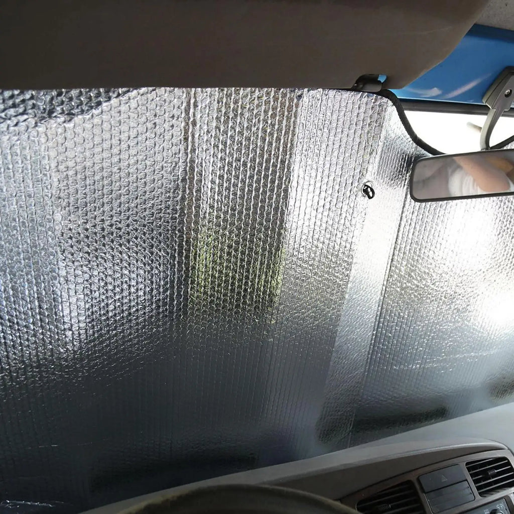 Large Truck Windshield Sunshade – Aluminum Foil UV Protector Windshield Sunshade Nixie
