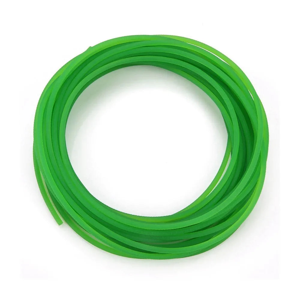 PU Round Drive Belt 4mm 10m – Green Polyurethane Belting Round Drive Belt Nixie 0.12in x 32.8 ft