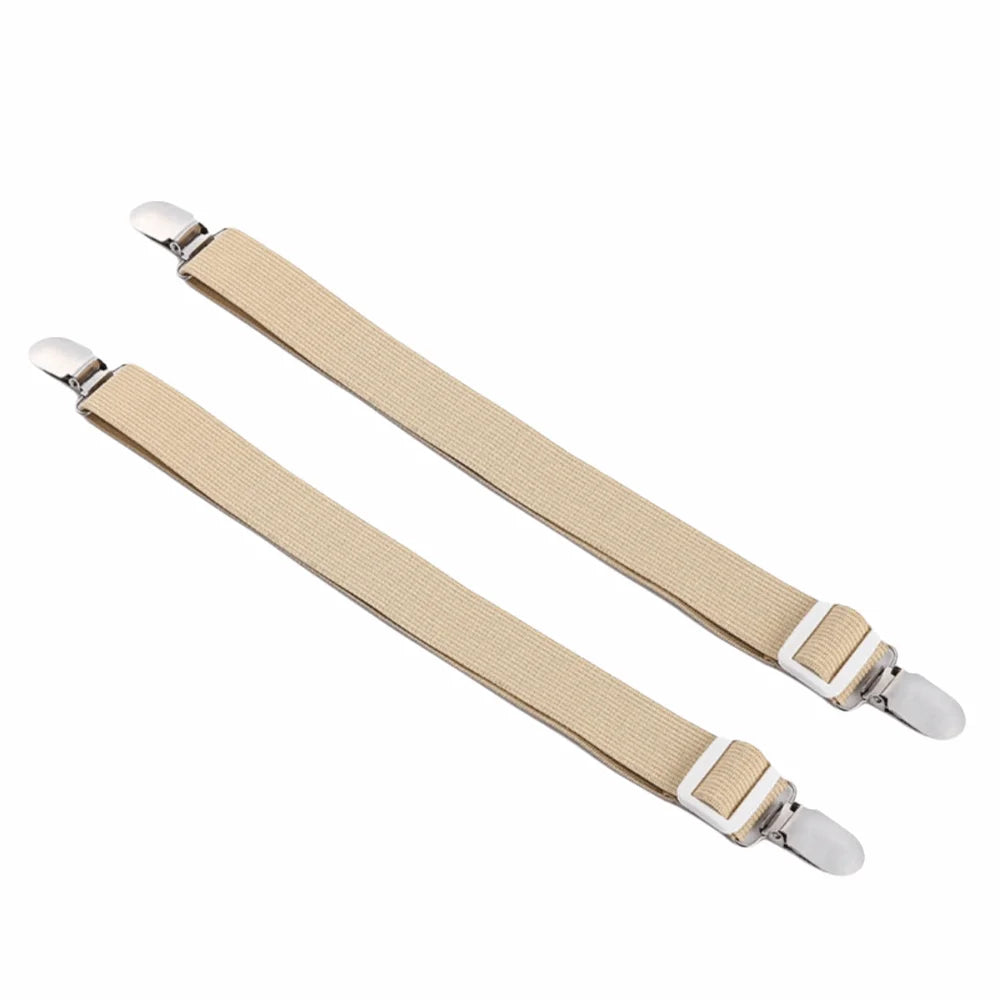Adjustable Elastic Bed Sheet Clips – Non-Slip Duckbill Fasteners