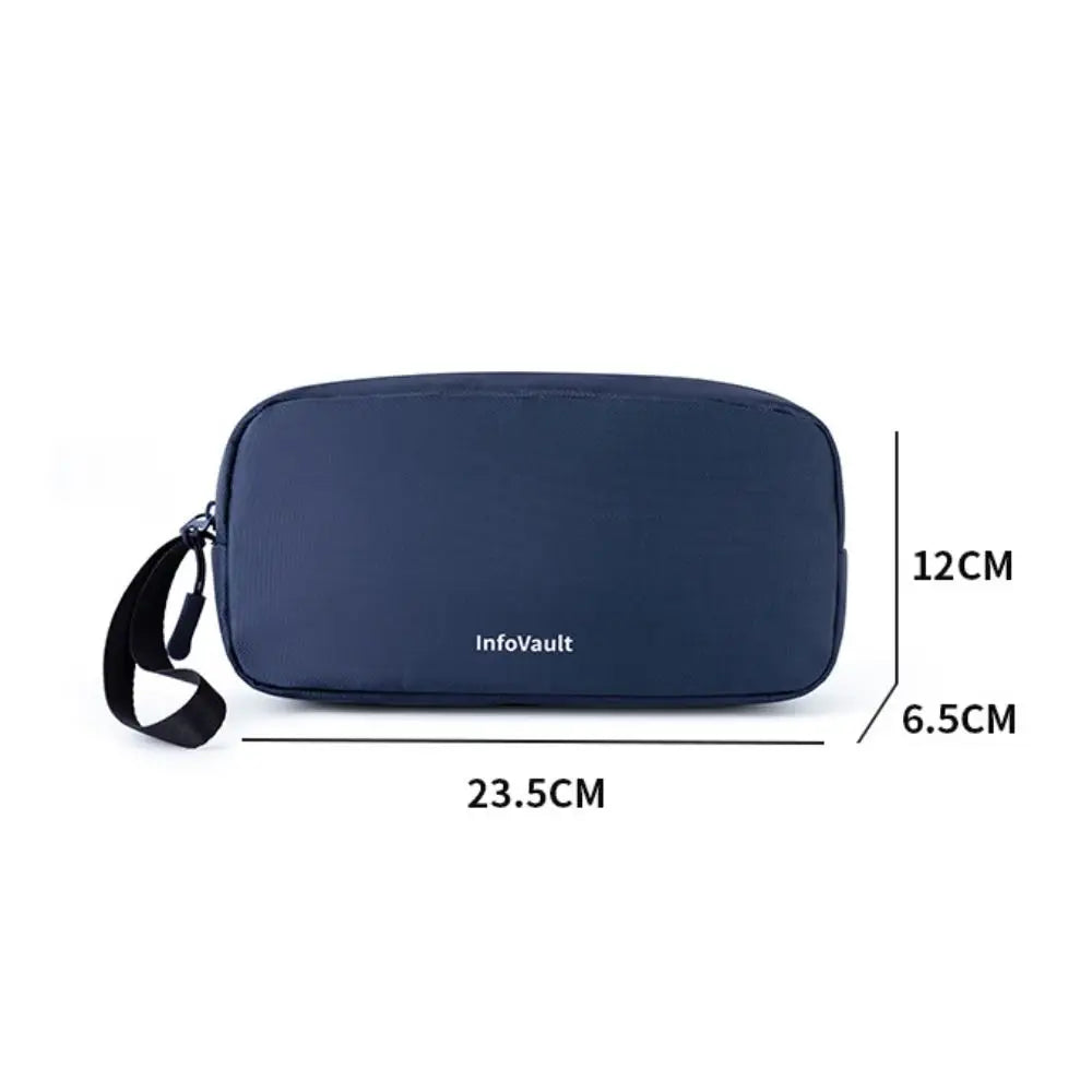 Water-Resistant Oxford Travel Cable Organizer Bag | Large Capacity