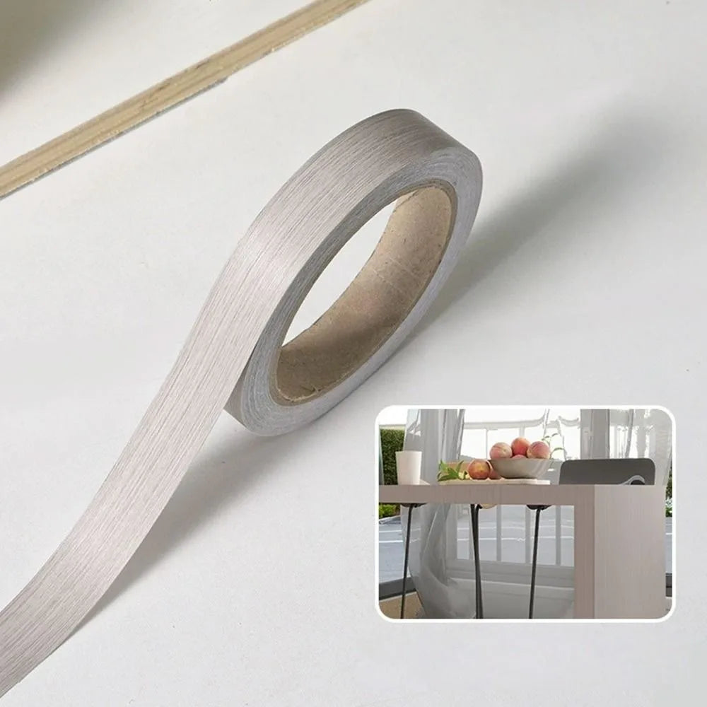 Wood Grain Edge Banding Tape 10m Self-Adhesive PVC Strip Edge Banding Tape Nixie