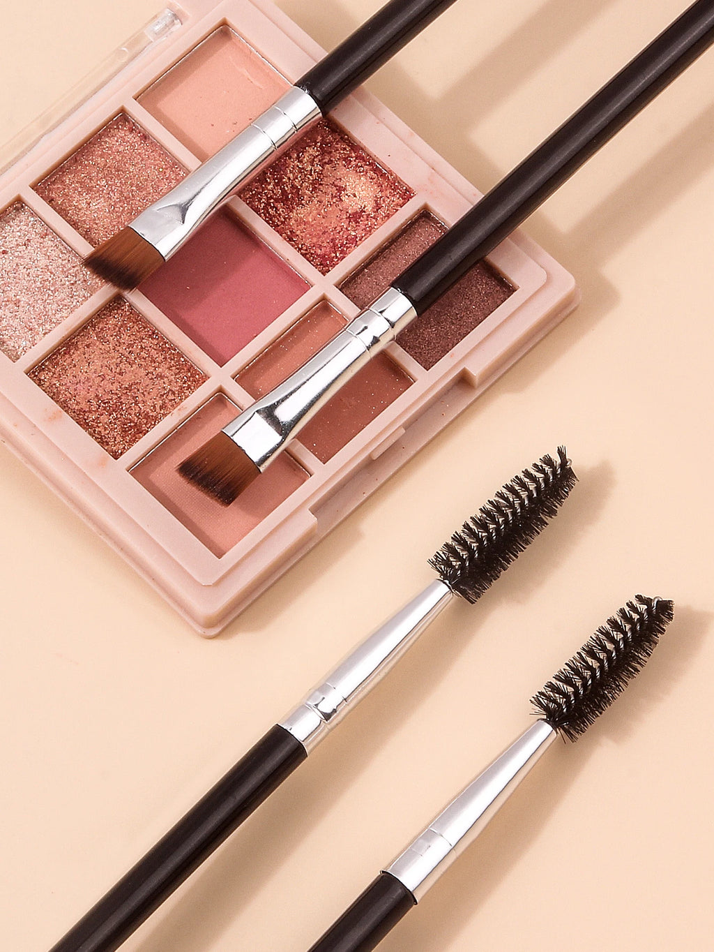 Dual-Head Eyeliner Eyebrow & Eyelash Makeup Brush – Nixie Makeup Brush Nixie
