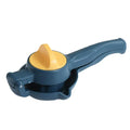 Manual Citrus Juicer Long Handle – BPA-Free Lemon Orange Press Manual Citrus Juicer Nixie Blue