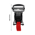 Motorcycle Helmet Quick Release Chin Strap Double D-Ring Buckle