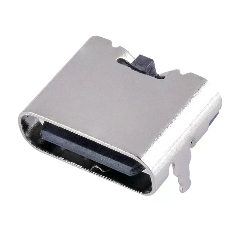 10Pcs USB 3.1 Type-C 2-Pin Female Connector Socket Charging Port USB Connector Socket Nixie