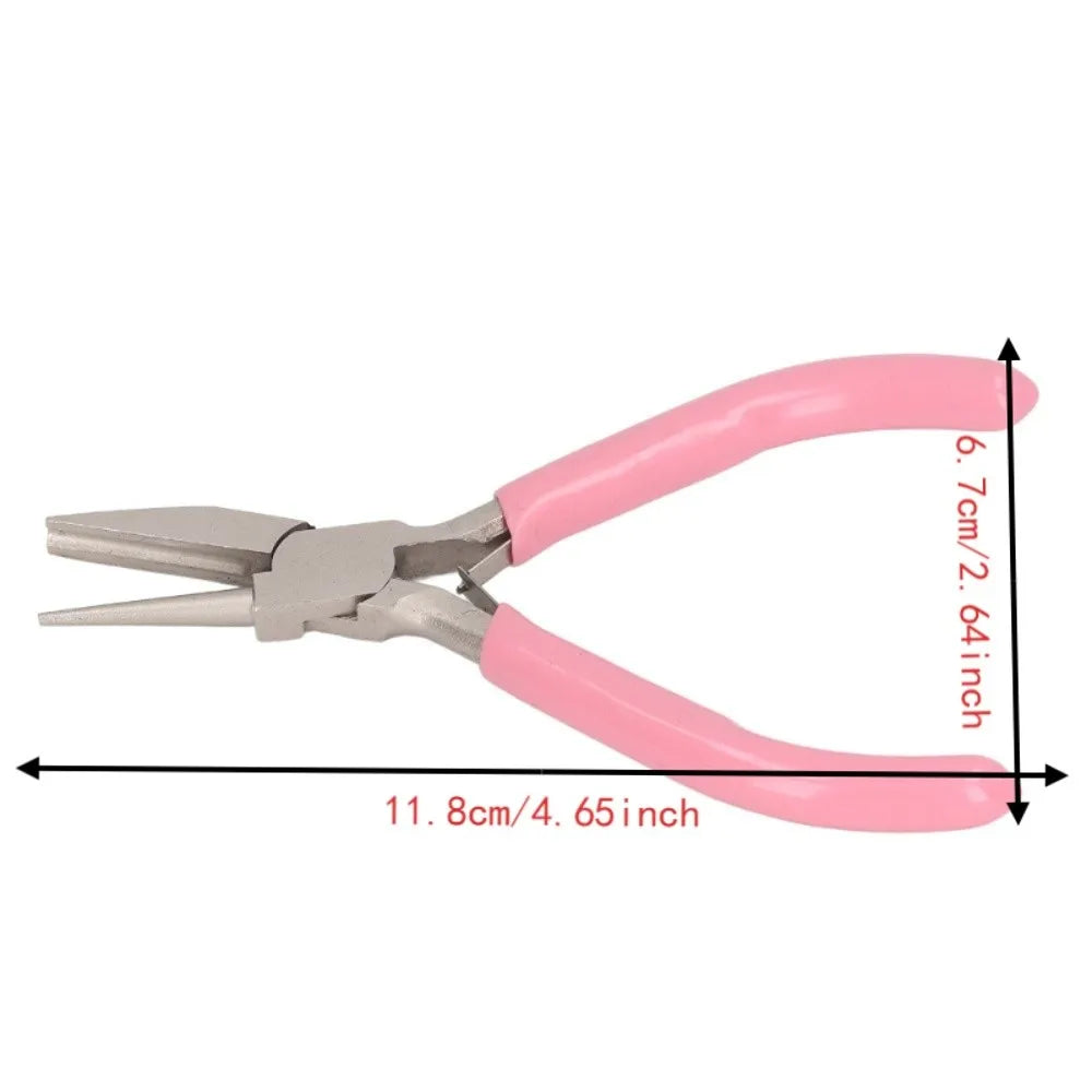 2pcs Mini Round Nose Wire Winding Pliers – Non-Slip Jewelry Tool