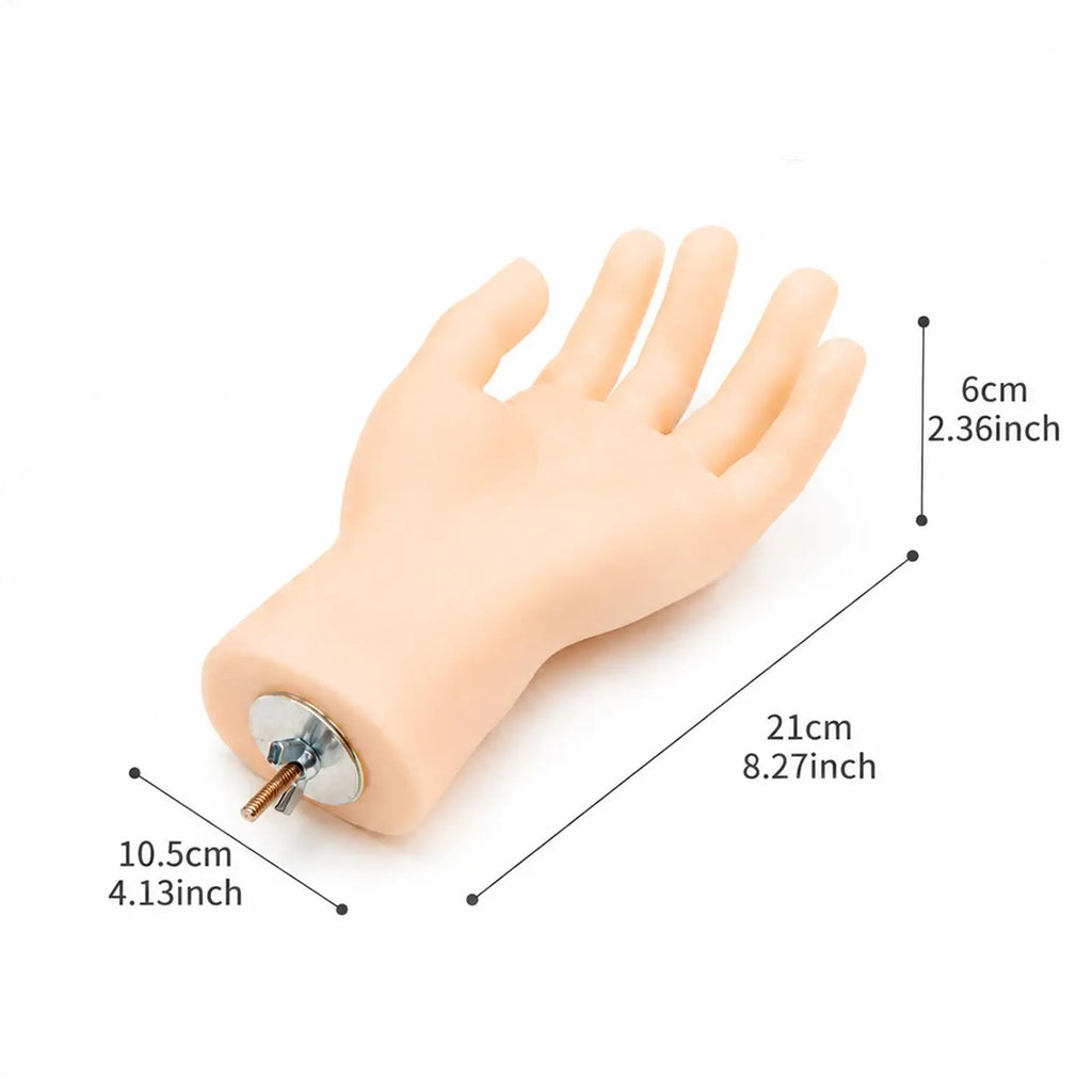 Simulated Hand Bird Perch – Anti-Bite Training Stand for Parrots