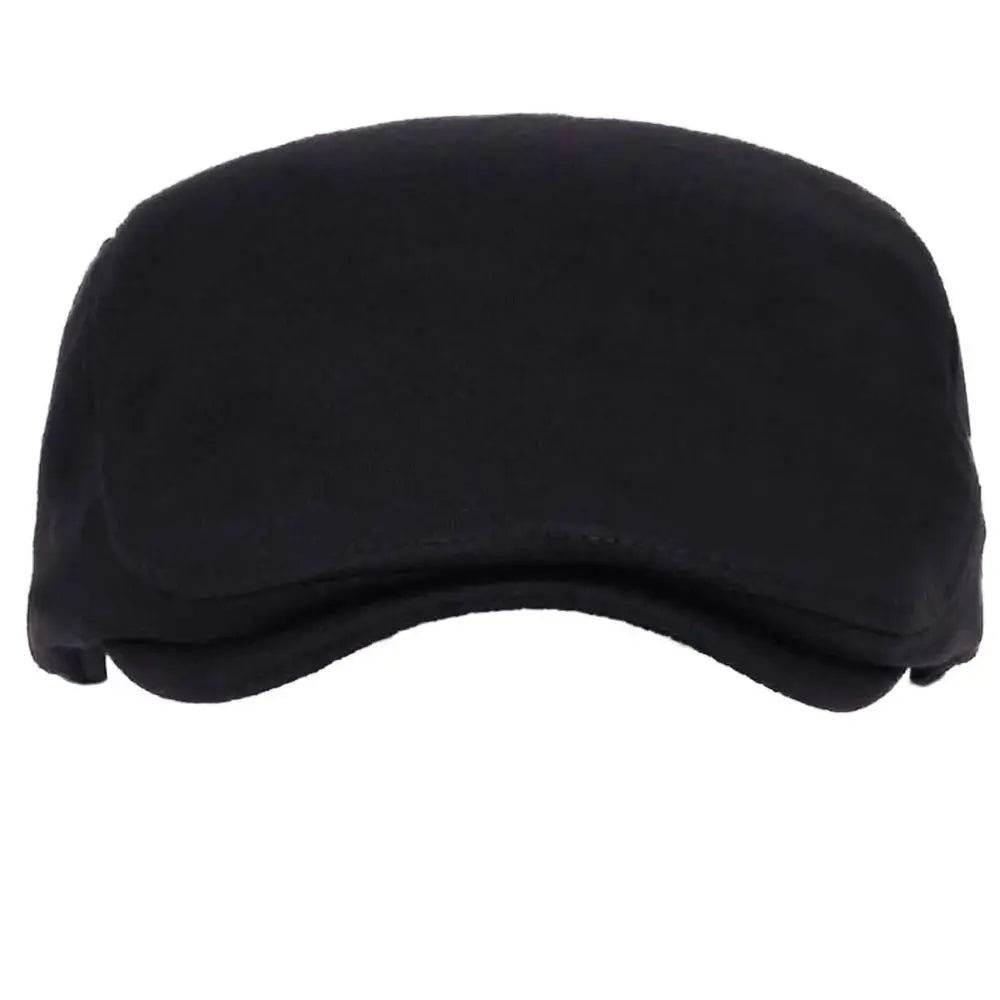 Men's Retro Breathable Beret Flat Newsboy Cap – Unisex Beret Flat Cap Nixie