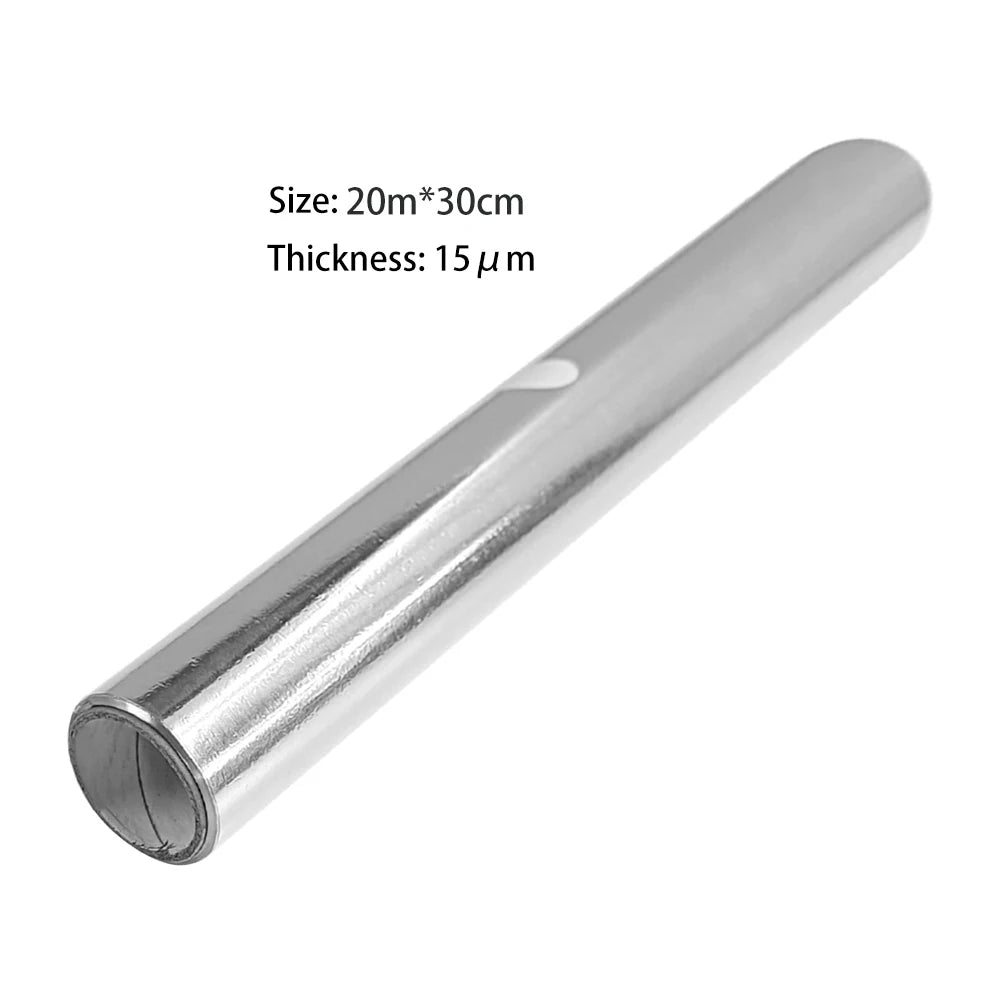 Food Grade Aluminum Foil Roll 12.2in – Baking, Grilling & Wrapping Aluminum Foil Roll Nixie