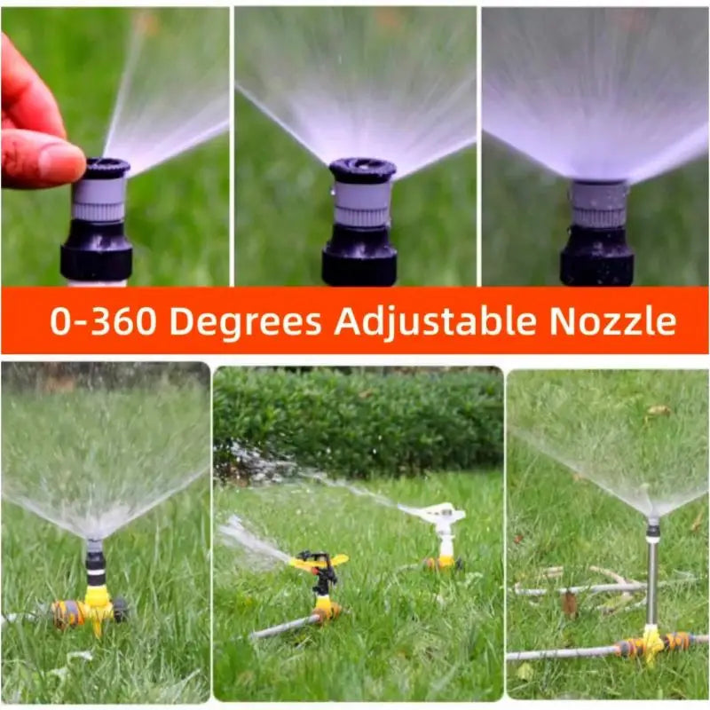 Adjustable 360° Garden Sprinkler Irrigation Nozzle – 1 Pc Garden Irrigation Nozzle Nixie