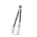 Stainless Steel Kitchen Tongs Set – 9" & 12" Locking BBQ Clips Kitchen Tongs Set Nixie S