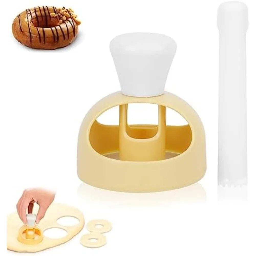 DIY Doughnut Cutter & Mold – Cookie Press Baking Tool