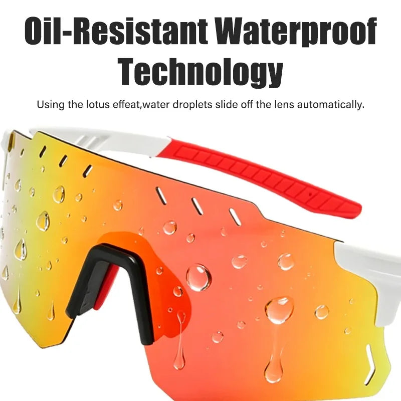 BUCKLOS UV400 Cycling Sunglasses – MTB Sports Eyewear Unisex Sports Sunglasses Nixie