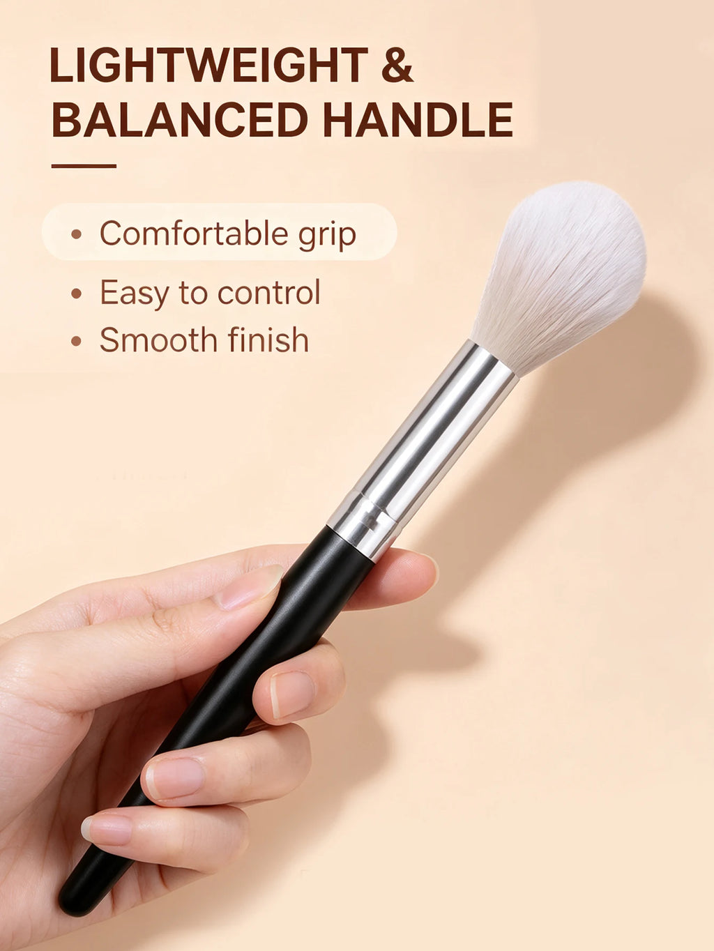 Fluffy Soft Blush Brush – Smooth Powder Makeup Tool