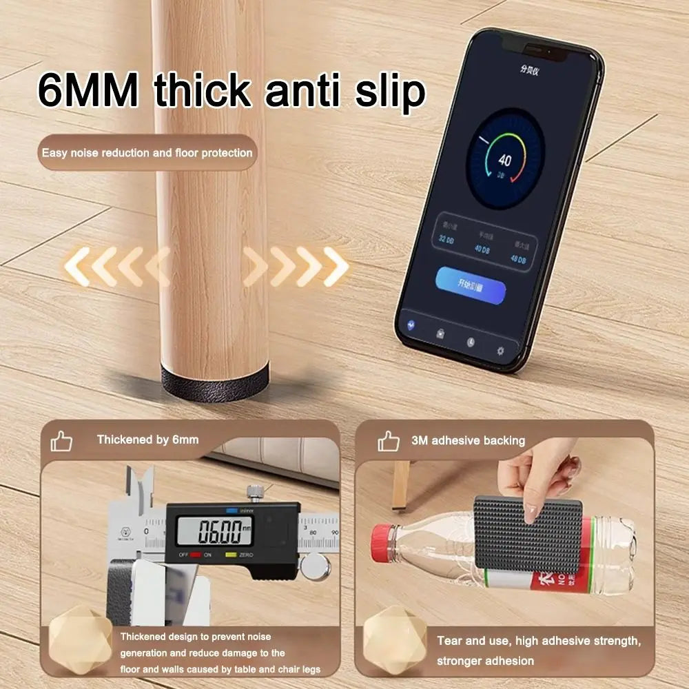 Self-Adhesive EVA Furniture Leg Pads – Anti-Slip Floor Protectors Furniture Leg Pads Nixie