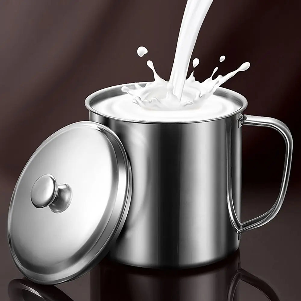 304 Stainless Steel Travel Mug with Lid & Handle 200–1600ml Stainless Steel Travel Mug Nixie