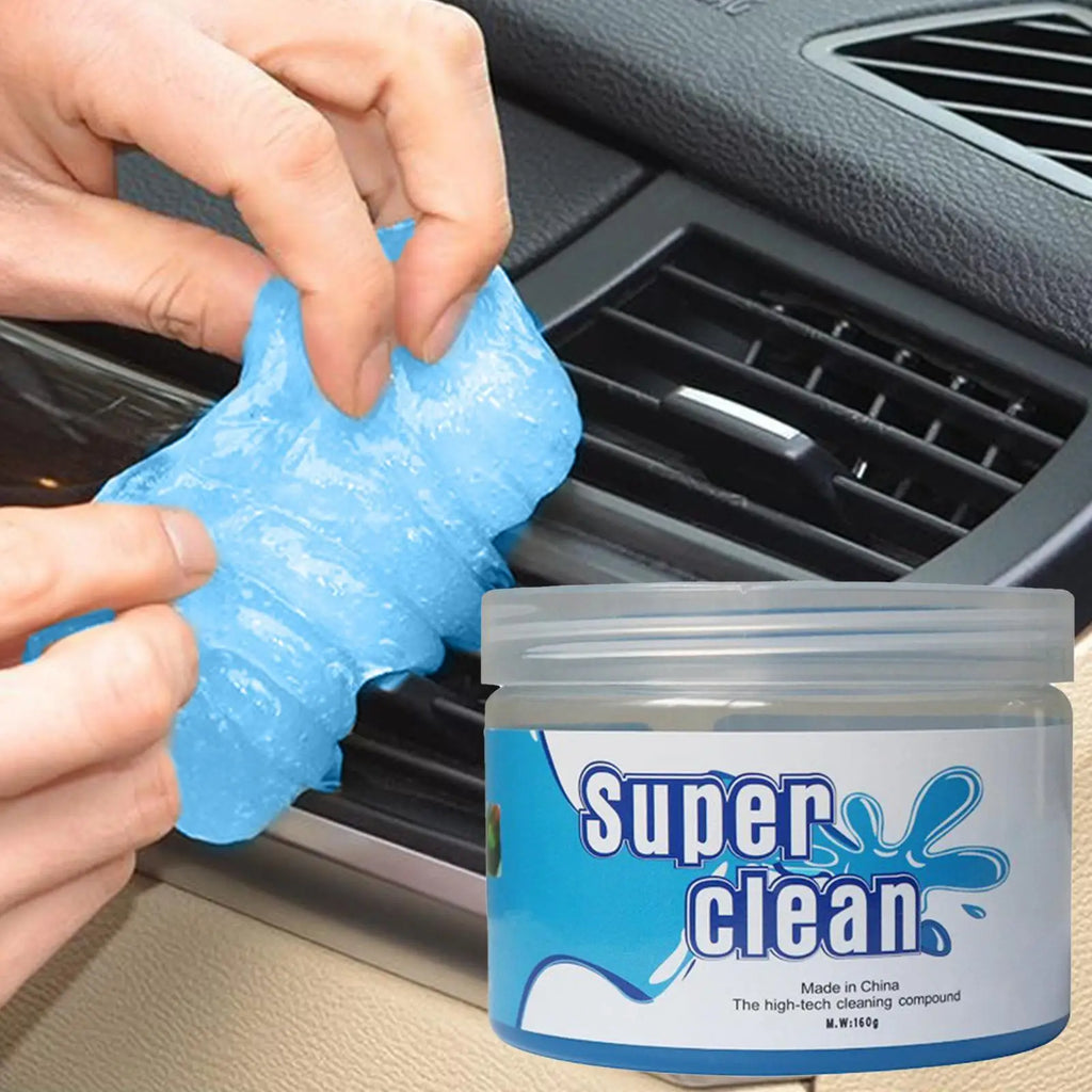Car Dust Cleaning Gel – 160g Rubber Mud for Vents & Dashboard Car Cleaning Gel Nixie