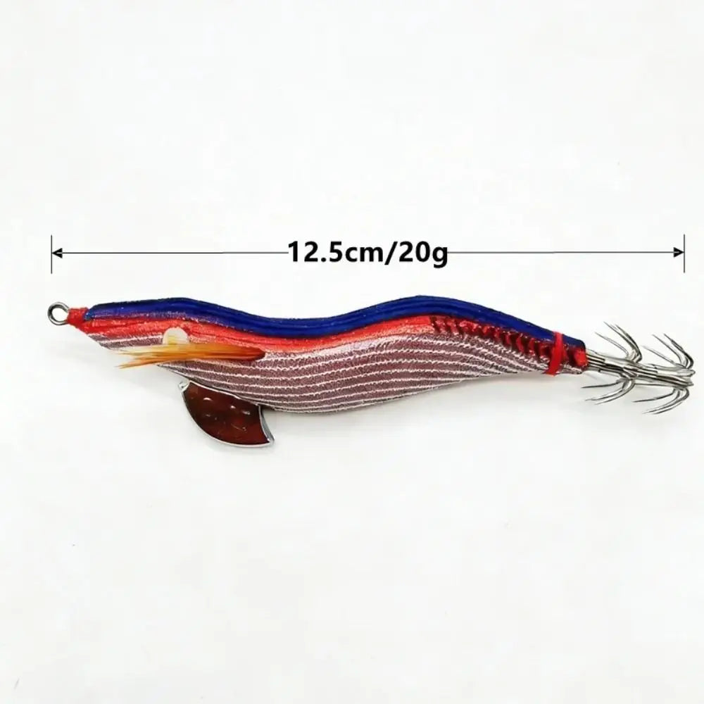 UV Luminous Wood Shrimp Jig Lure 3.0 – Squid & Octopus Squid Jig Lure Nixie