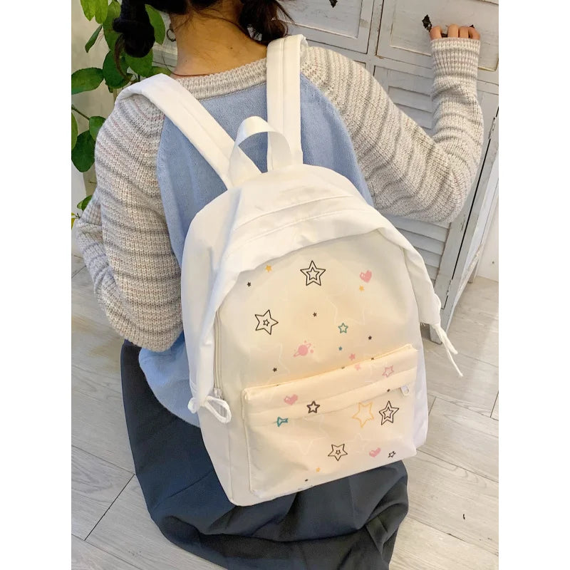 Korean Style Teen Girl Large Backpack – Nixie BB-958 2025 School Backpack Nixie