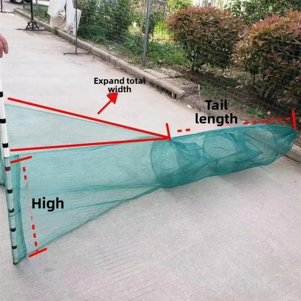 Foldable Fishing Trap Net Cage – 4 Sizes, Shrimp & Minnow
