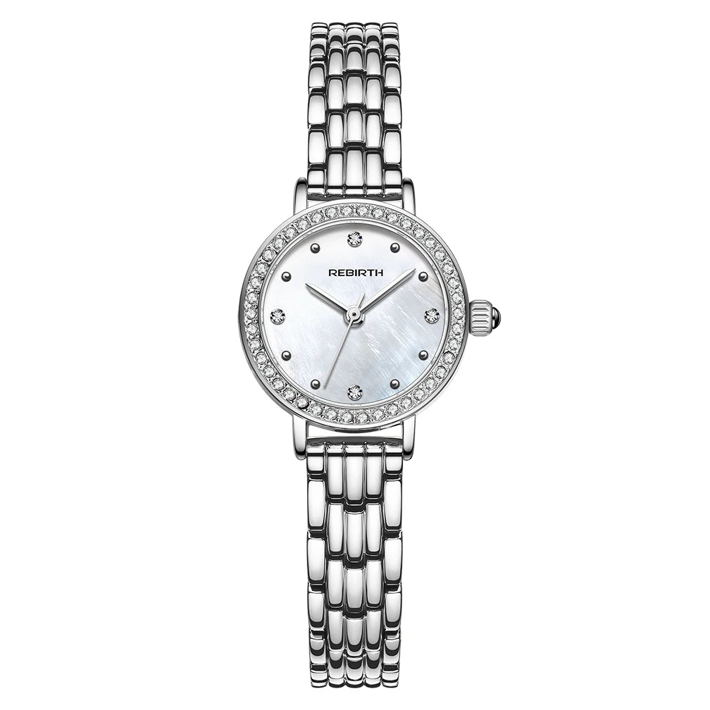 Rebirth Retro Oval Gold Women's Quartz Watch – Roman Numeral
