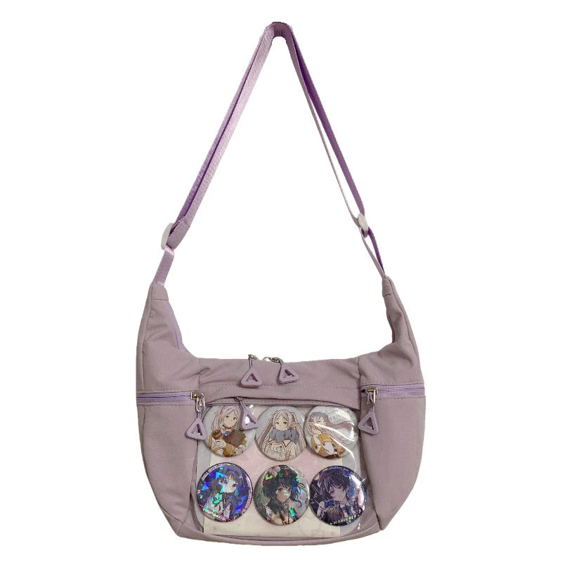 Japanese Sporty Dumpling Shoulder Bag – Large Capacity Hobo Shoulder Bag Nixie