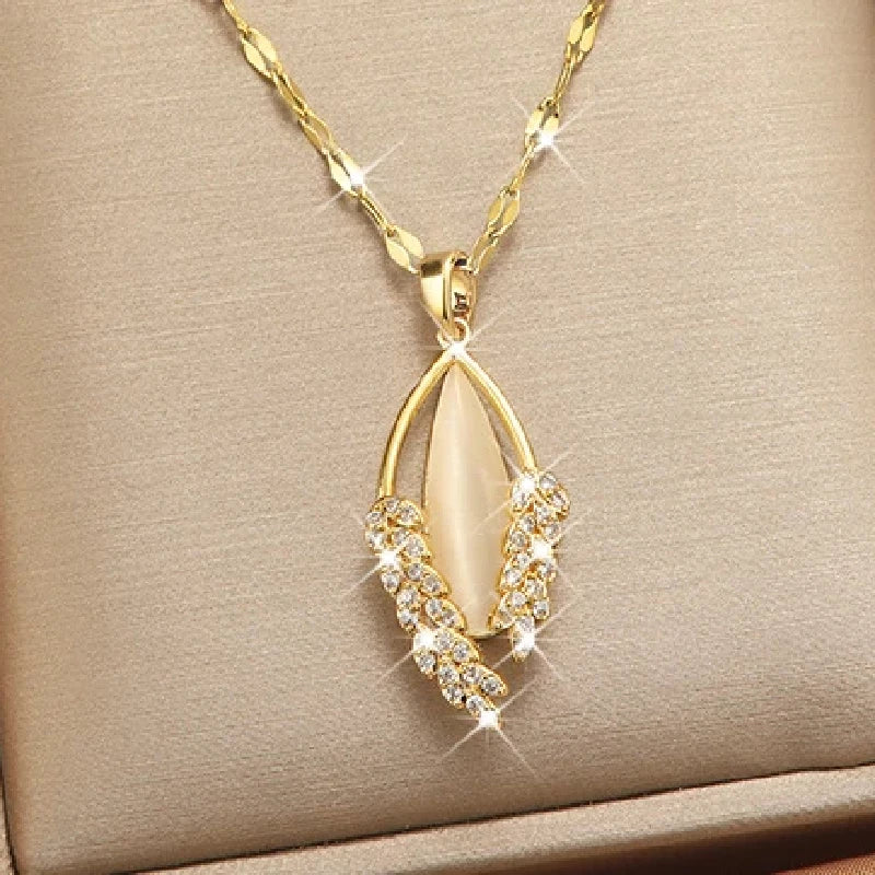 Marine Animal Gold Plated Copper Pendant Necklace | Nixie Pendant Necklace Nixie